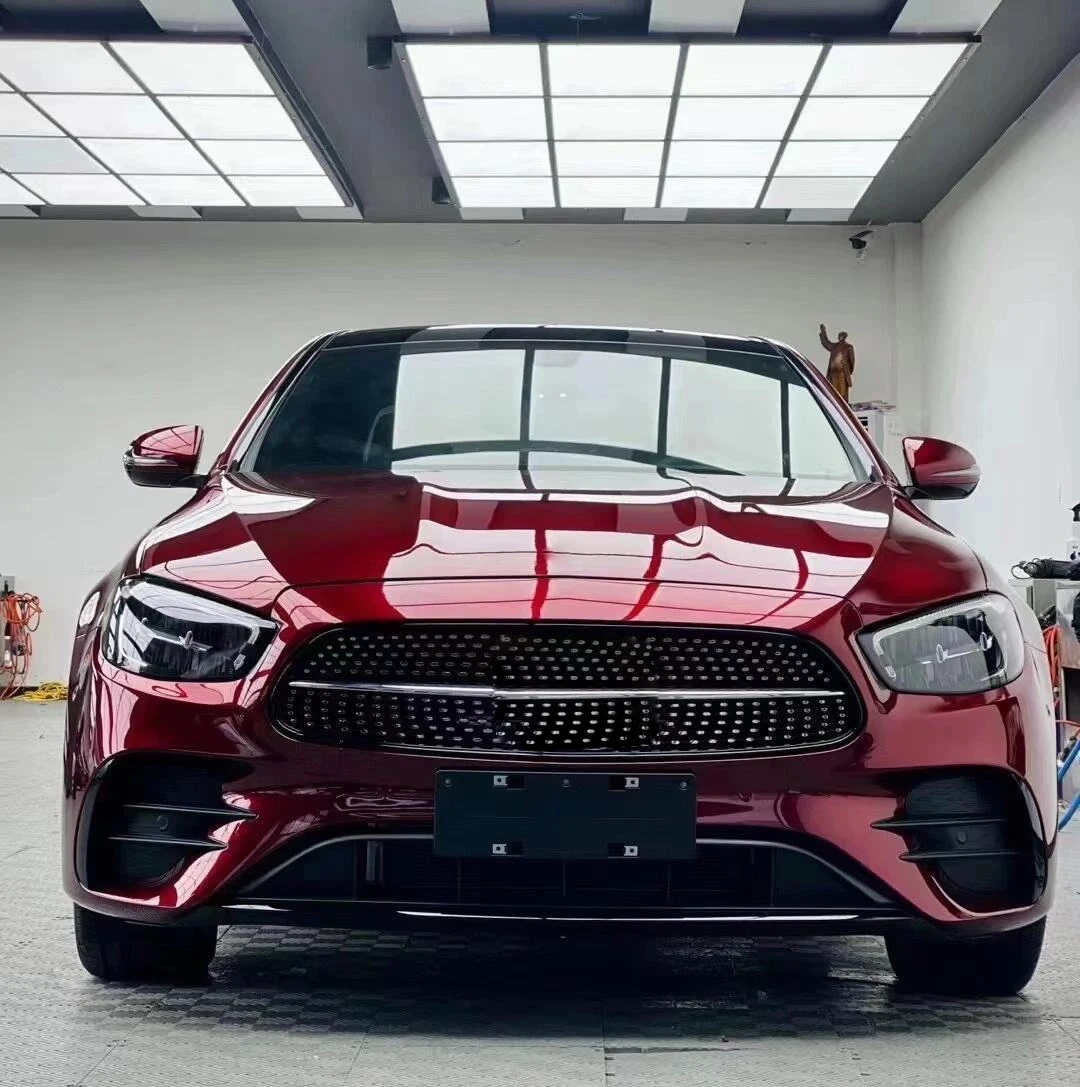 CARKOO PET Dragon Blood Red Color Change Film Air Bubble Free Vehicle Vinyl Foil Liquid Metallic Film On Car