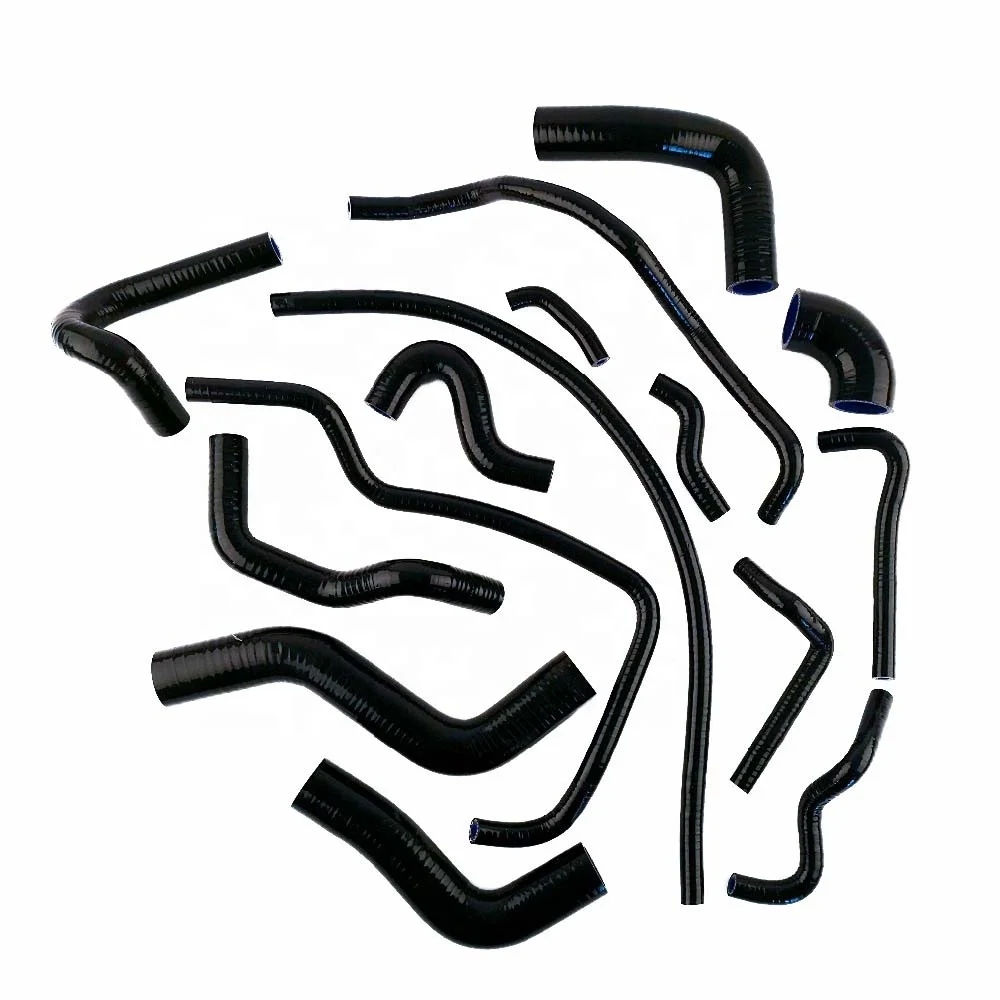 Red Blue Black Auto Intake Intercooler Turbo Pipe Engine Coupler Heater Radiator Silicone Boost Hose Kit For Majda Racing MX5 Mi