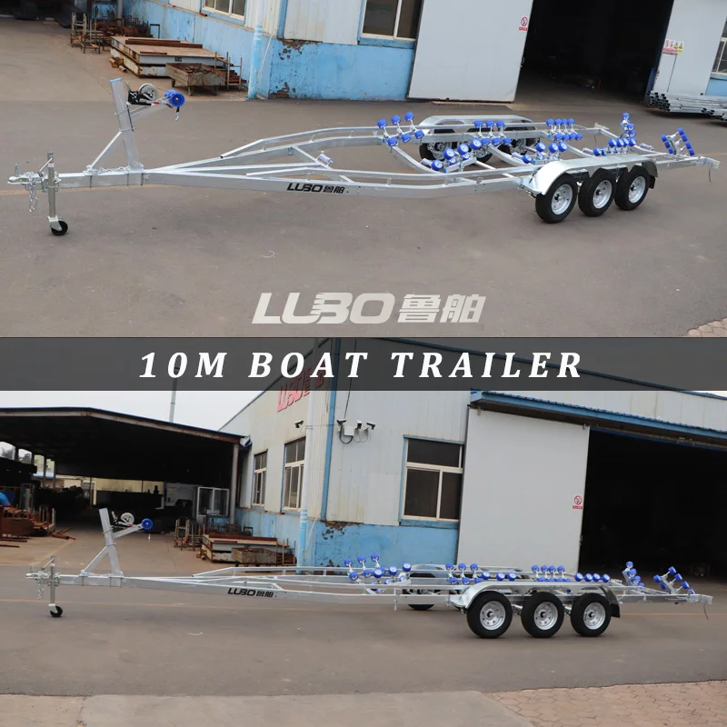 10 m  3-axle boat trailer boat & watercraft trailers