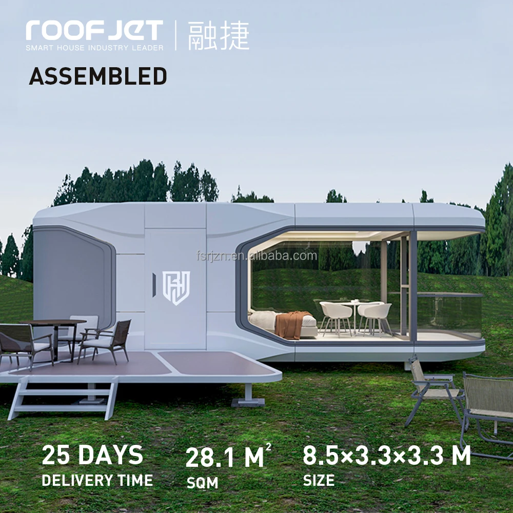Premade Space Capsule House Capsul Hous For Sale Capsule House E7 Model Tiny Hotel