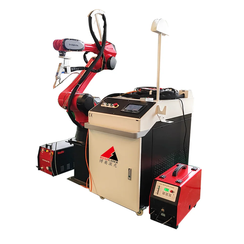 High flexible robot laser welding machine 6000w 3000w 2000w 1500w 1000w co2 mig tig mag robotic welders for metal steel aluminum