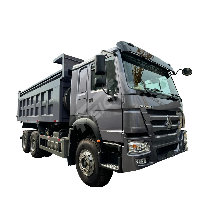 Китай Sinotruk HOWO Подержанный Самосвал 6x4 Дизельный 10-колесный опрокидывающийся грузовик евро 3 двигатель Weichai 400 л.с. самосвал