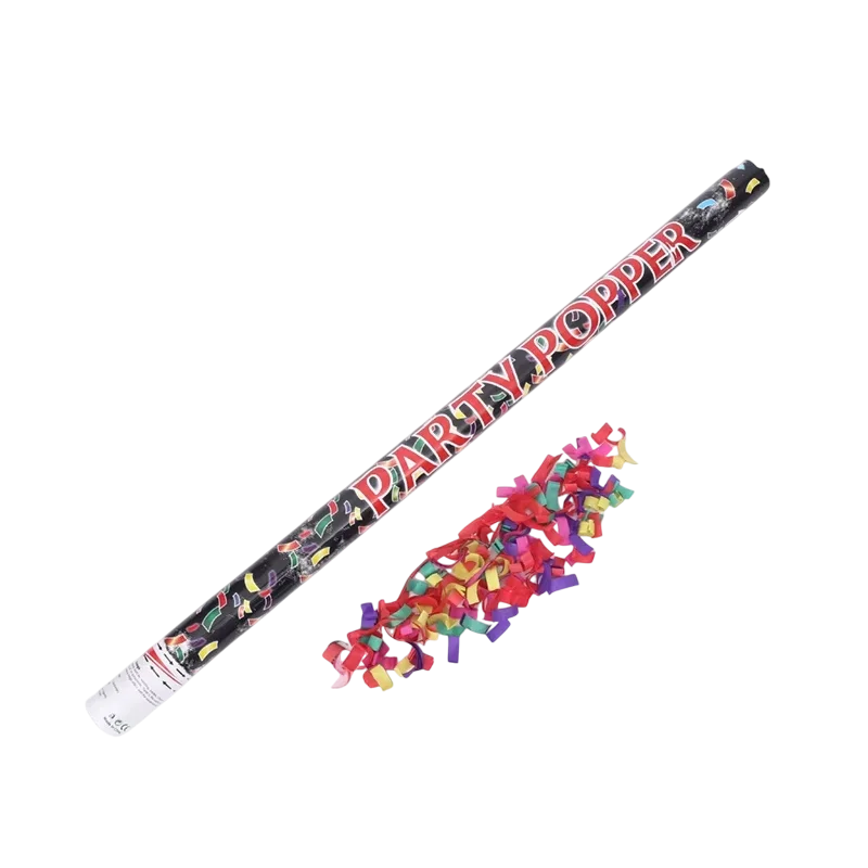 Биоразлагаемый конфетти-шутер для наружного и внутреннего использования бумажный конфетти 60 см вечеринки