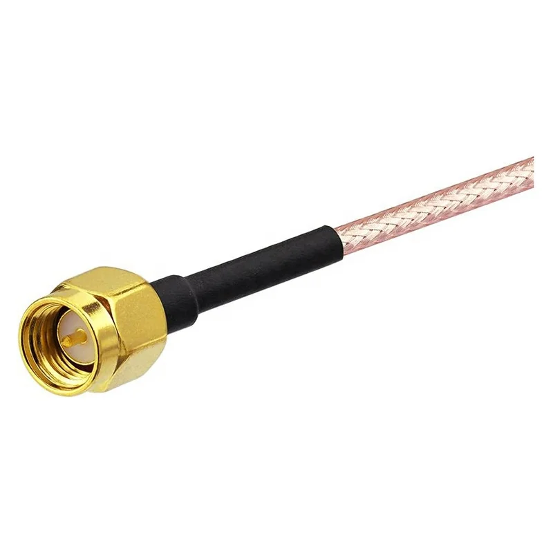 SMA Female Bulkhead Mount to Dual SMA Male Connector Coaxial Cable with RG316 15cm for 4G LTE,Wireless Router