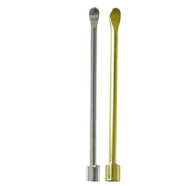 Smoking Accessories 59mm Stainless Dabbing Tools Wax Dabber Mini Spoon Tool