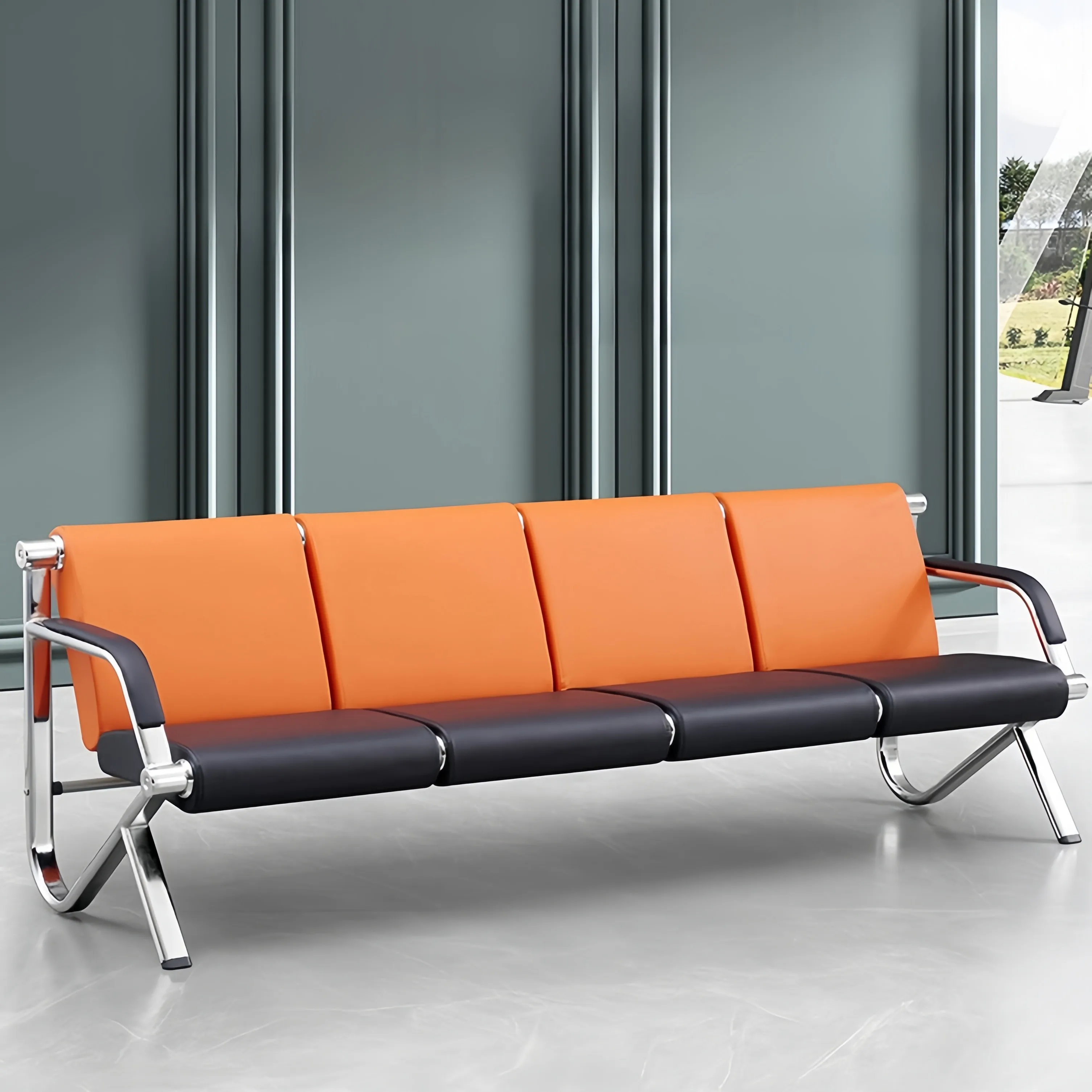 High Quality Modern Design Airport Waiting Chair for Clinics Banks Office & Hospital Waiting Rooms Public Bench & Sofa