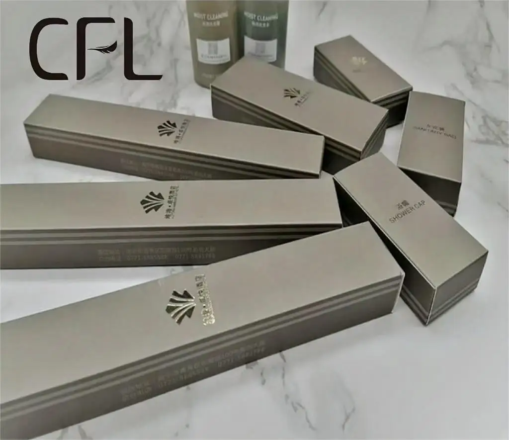 China professional hotel linen supply custom eco friendly hotel amenities slippers shaving kit with print logo