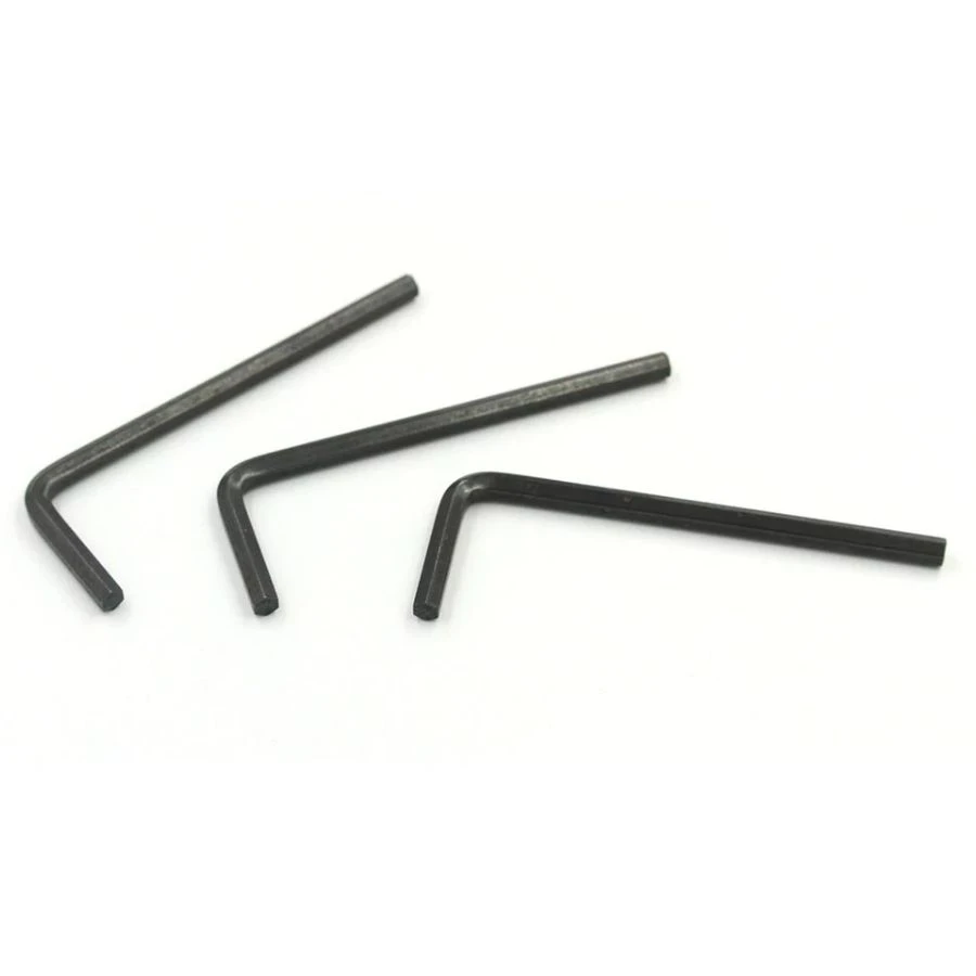 China Wholesale High Quality Carbon Steel Hex Wrench 10mm M5 M4 3mm 2.5 mm 2mm 6mm 32mm Zinc Allen Key of Hardware Tools