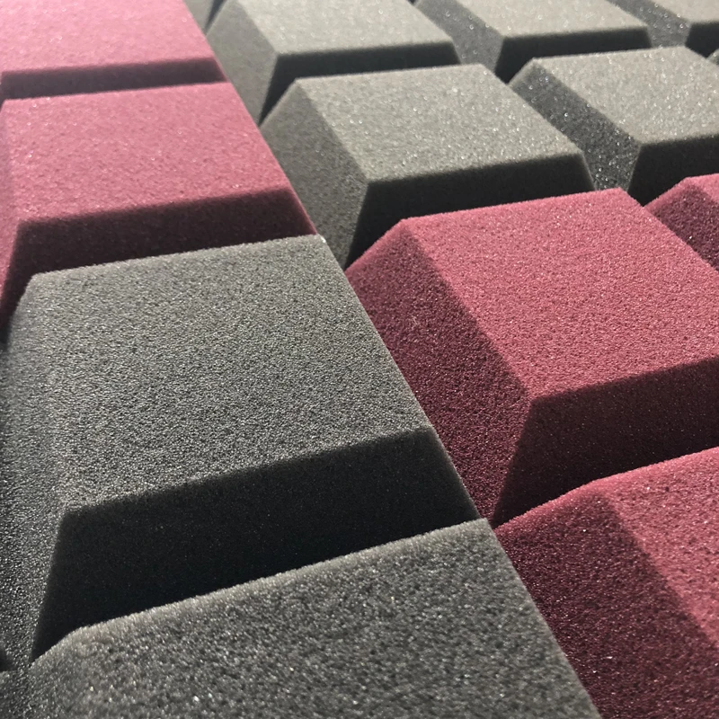 8PCS Acoustic Home Theatre  Acoustic Foam Panel for Studio Sound Absorption Polyurethane Material