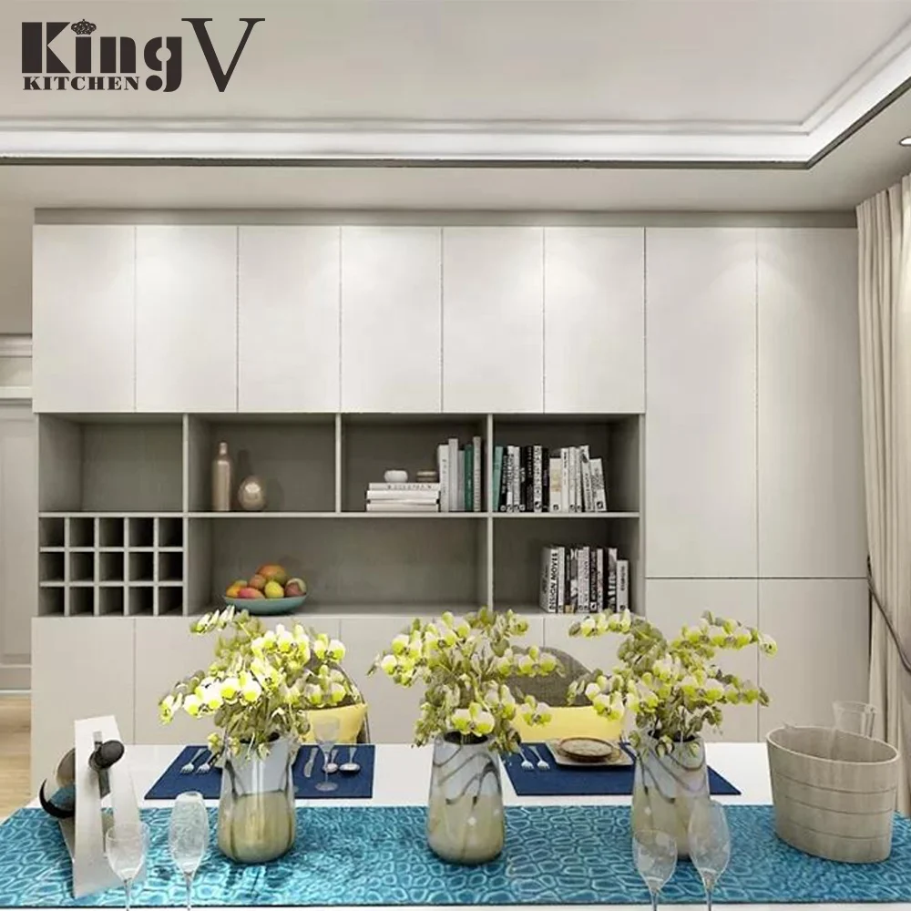 Современный буфет KINGV по низкой цене многофункциональный простой шкаф для столовой новый