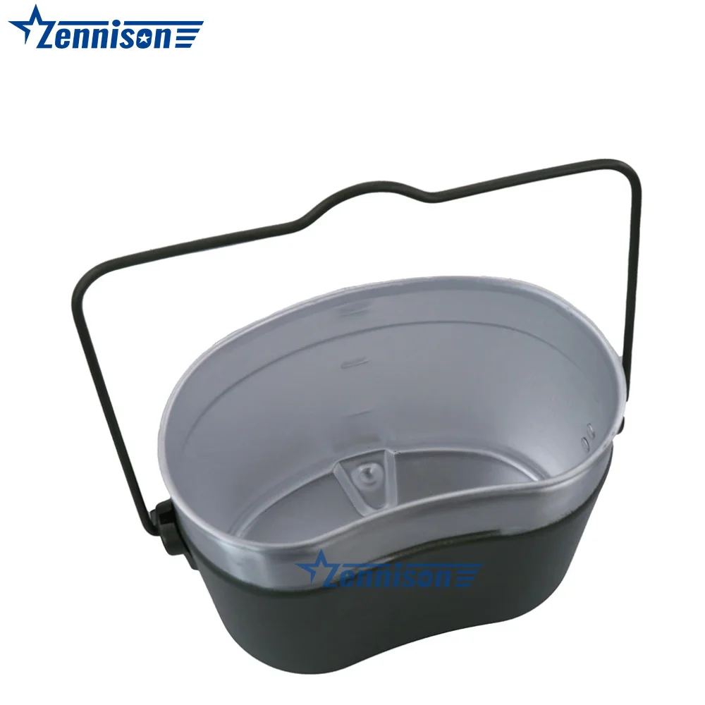 Zennison Hot Sale Aluminum Outdoor Hiking Kit German Type Mess Tin