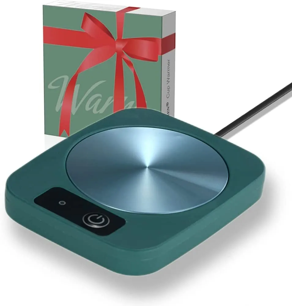 55 Degree Temperature Pad Electric Home Portable Cup Heater Intelligent Heating Coffee Mug Mugs Plastic with Spoon Accessories