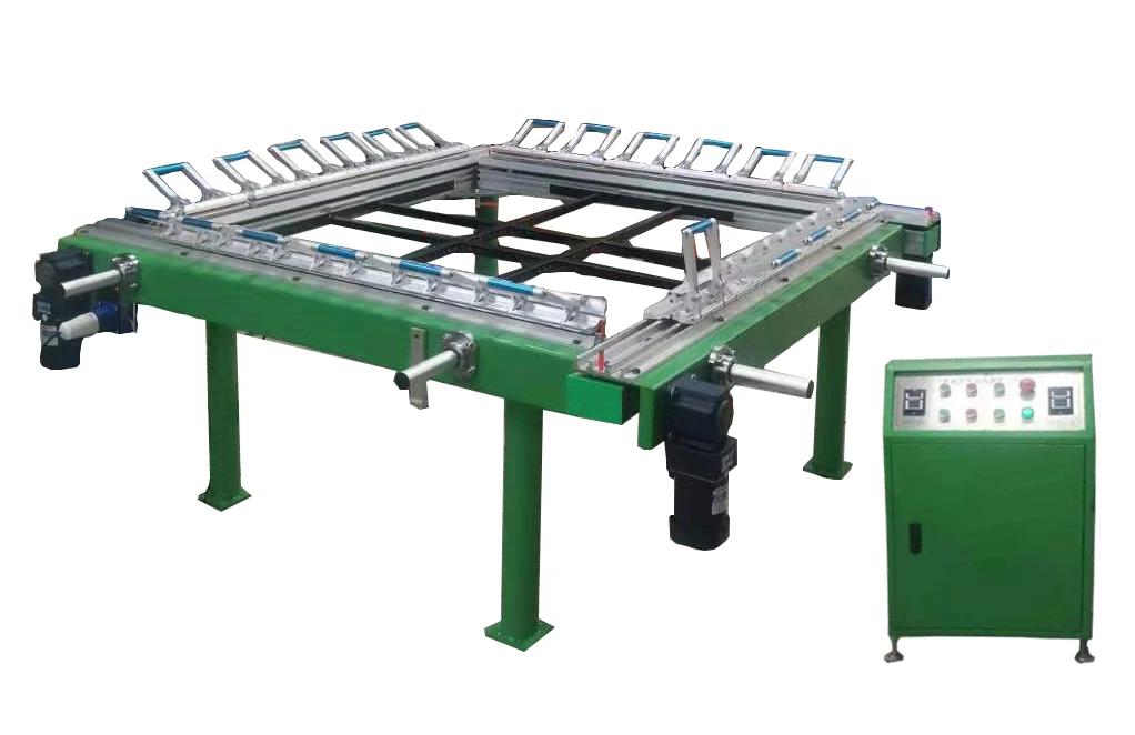 Silk Screen mesh Stretching Machine manual silk screen stretching machine Large Size Pneumatic Mesh Stretching Machine