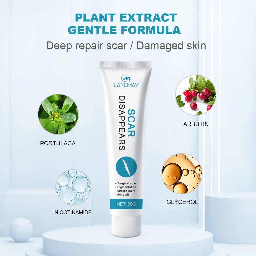 Best Selling Skin Repairing Gel Natural Anti Pimple Mark Stretch Lighten Marks Scar Care Cream
