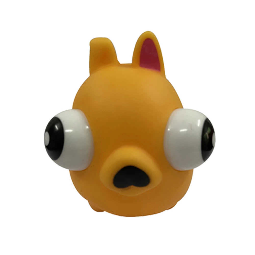 Trending products new arrivals Animal Popping Out Eyes Squeeze Fidget Squeeze Decompression Toys Cartoon Animal Series For Kids