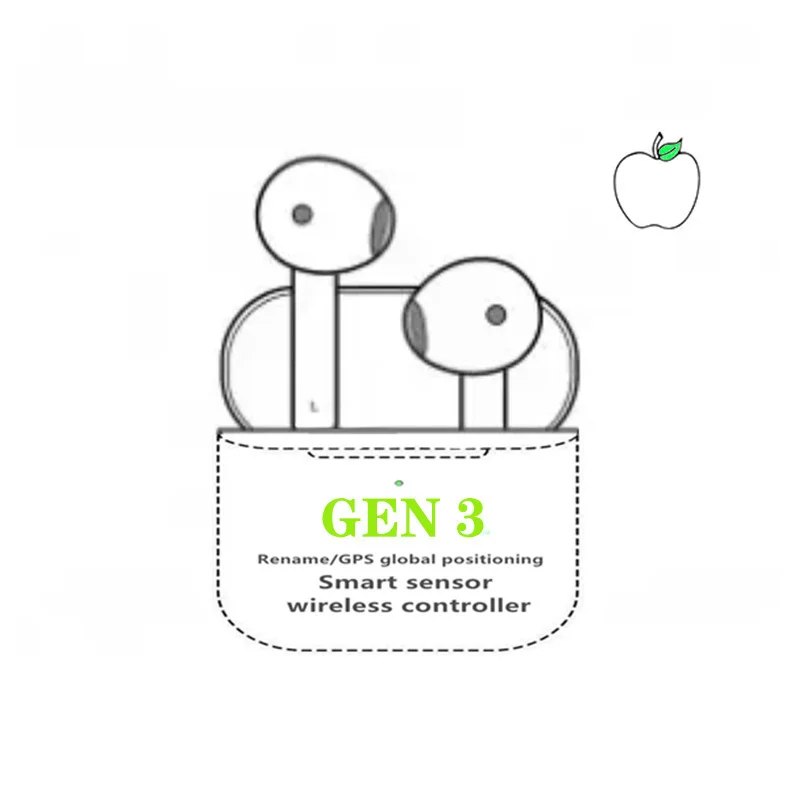 Gen2 Gen3 Headphones Earbuds Air Pro Gen 2 Gen 3 Headphones Earbuds Earphones
