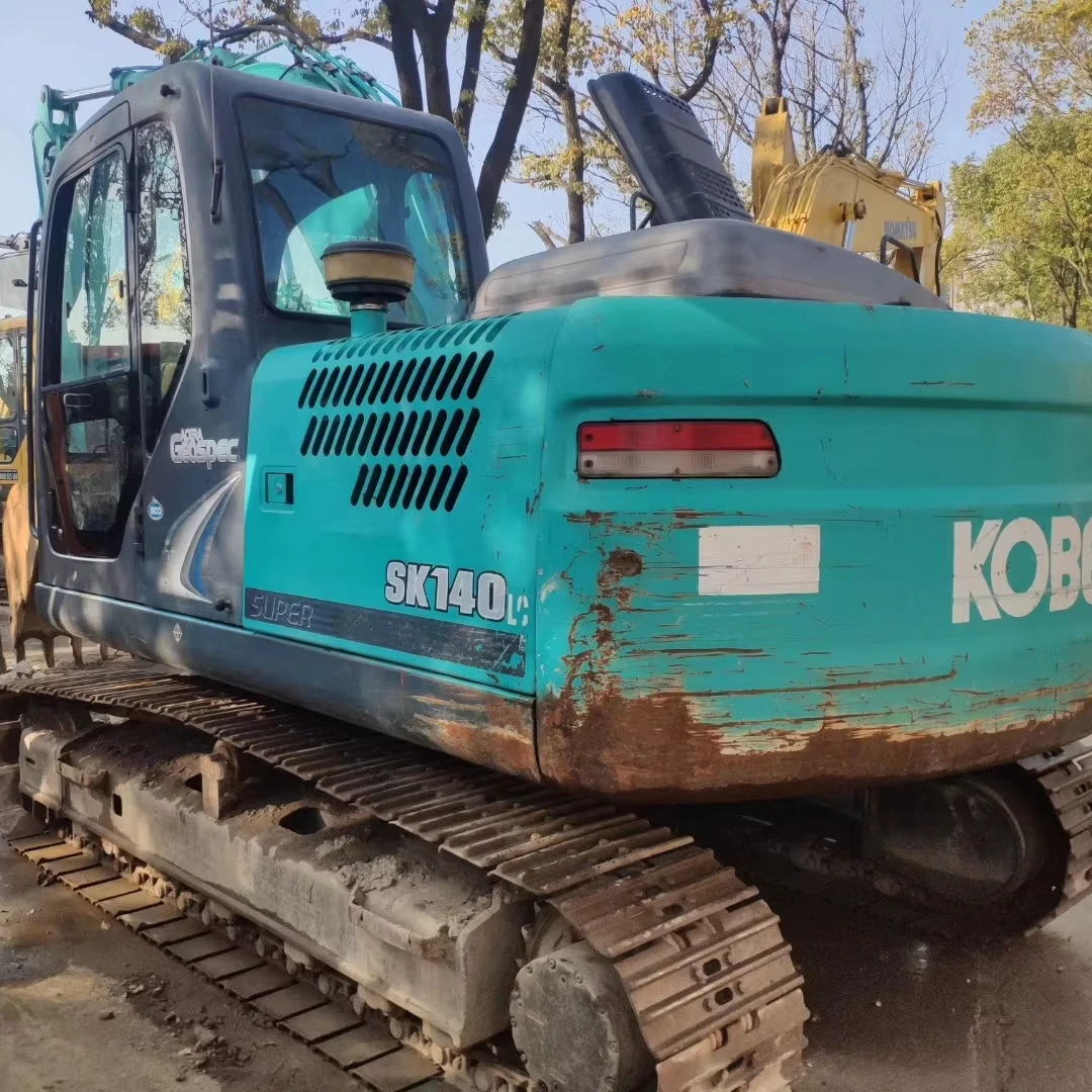 Высококачественный экскаватор Kobelco sk140 изготовленный в Японии дешевый 14-тонный гусеничный kobelco sk 140 низкая цена