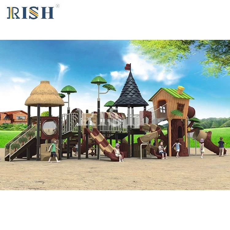 Equipment Kids Children Slide Equip Toys Plastic Wooden For Climbing Wood Used Inflat Kid Commercial Water Outdoor Playground