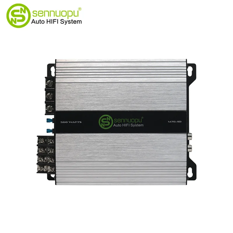 Sennuopu OEM class d 4 channel amplifier sound digital car audio amplifiers