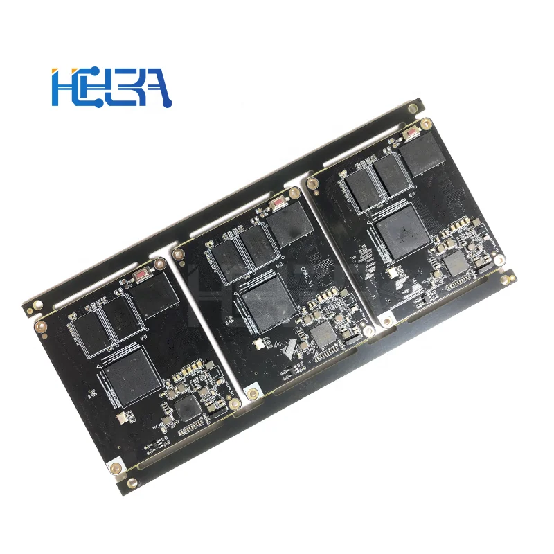 Rechargeable Fan Circuit PCB Gerber Bom Required Electronics Customized PCB Control Board For Solar Inverter