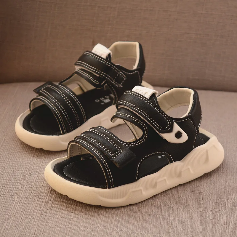 Fashion Lovely Solid Children Sandals Sports Summer Beach Girls Boys Shoes High Quality Breathable Cute Kids Sneakers Toddlers