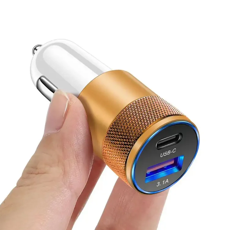 Оригинальный 15 Вт DC портативное зарядное устройство EV USB Автомобильное адаптер