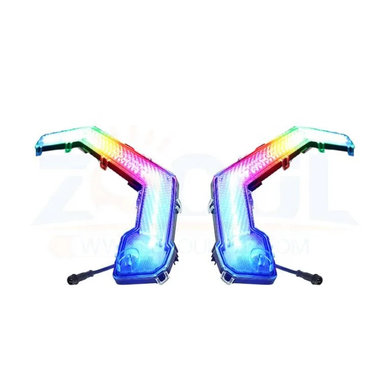 Factory Direct Can Am Maverick X3   ATV UTV Chasing RGB/yellow color Turn Signal Light  For Xds Xrs 2017 2018  Front Led