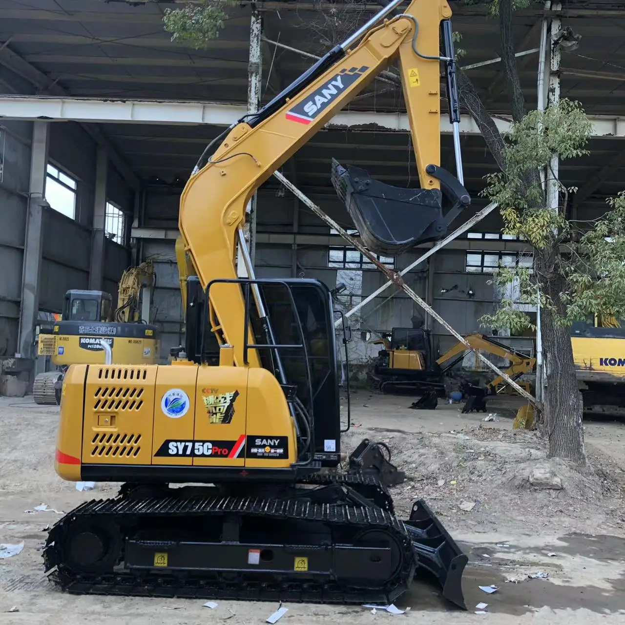 Nice Sany SY75C for sale in Shanghai good quality good condition cheap price China Brand