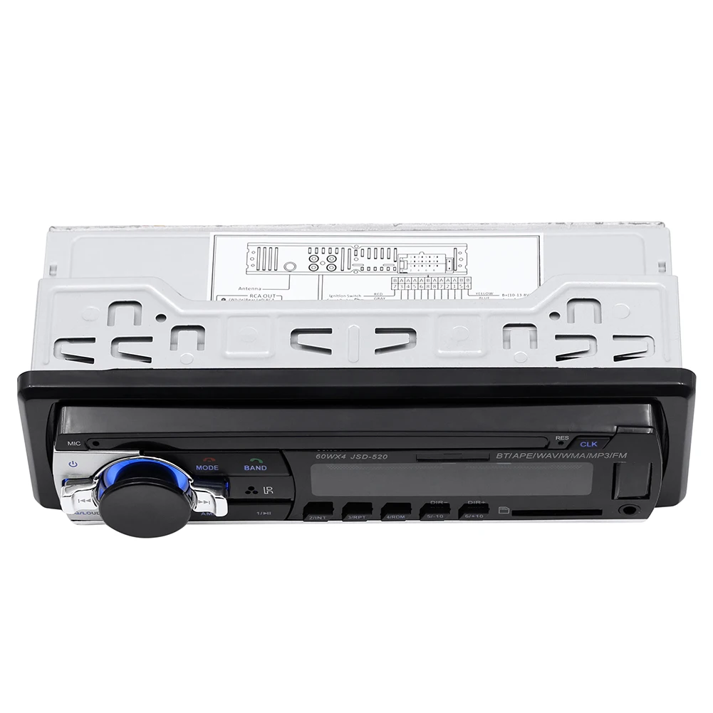 Amazon Top Seller FM Aux In Receiver SD USB MP3 Single 1 Din Stereo Autoradio Car Radio Car MP3 Player