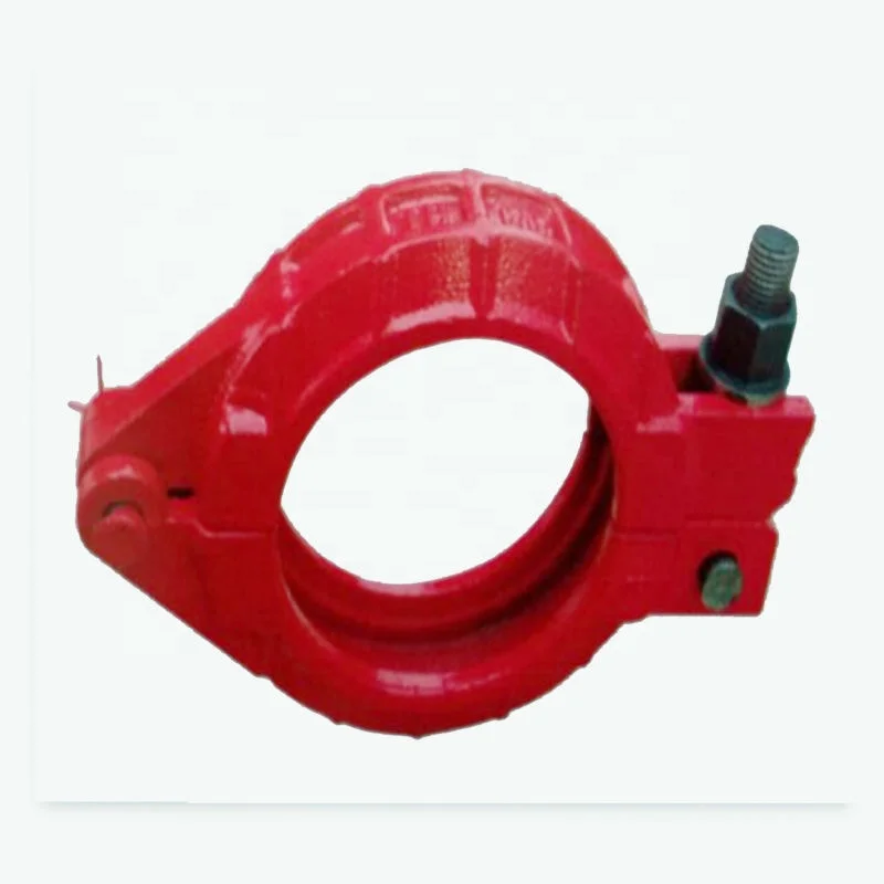 Устойчивый к давлению зажим для бетонных труб ZX125, Болтовой зажим для бетонных насосов Putzmeister