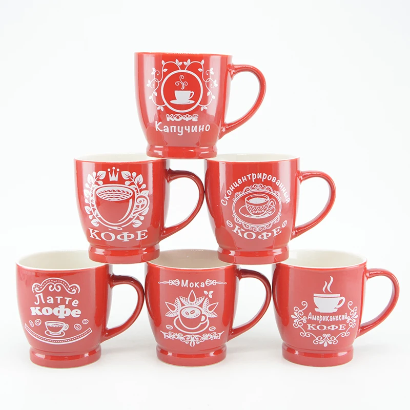 
high quality shapes eco friendly ceramic coffee China manufacturers porcelain ceramic mug 