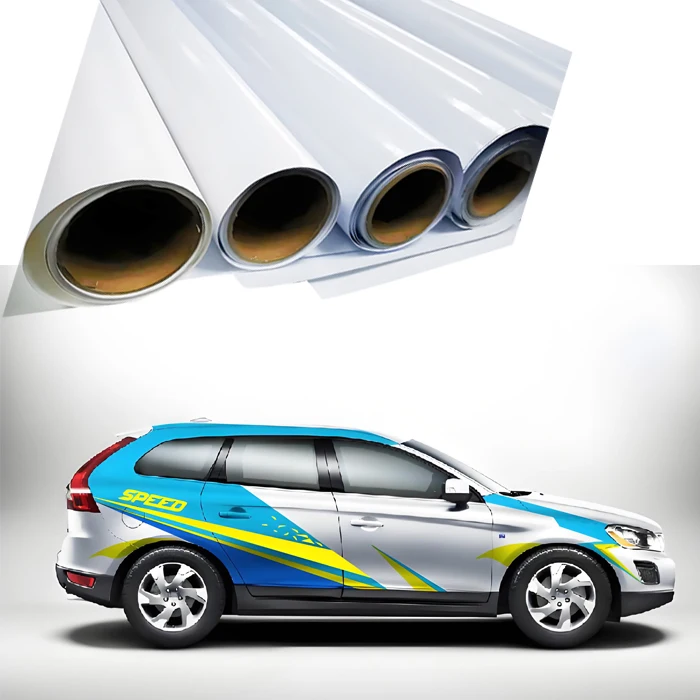Self-Adhesive Vinyl Roll Printable PVC film with Removable Glue Available in Glossy and Matte Surface