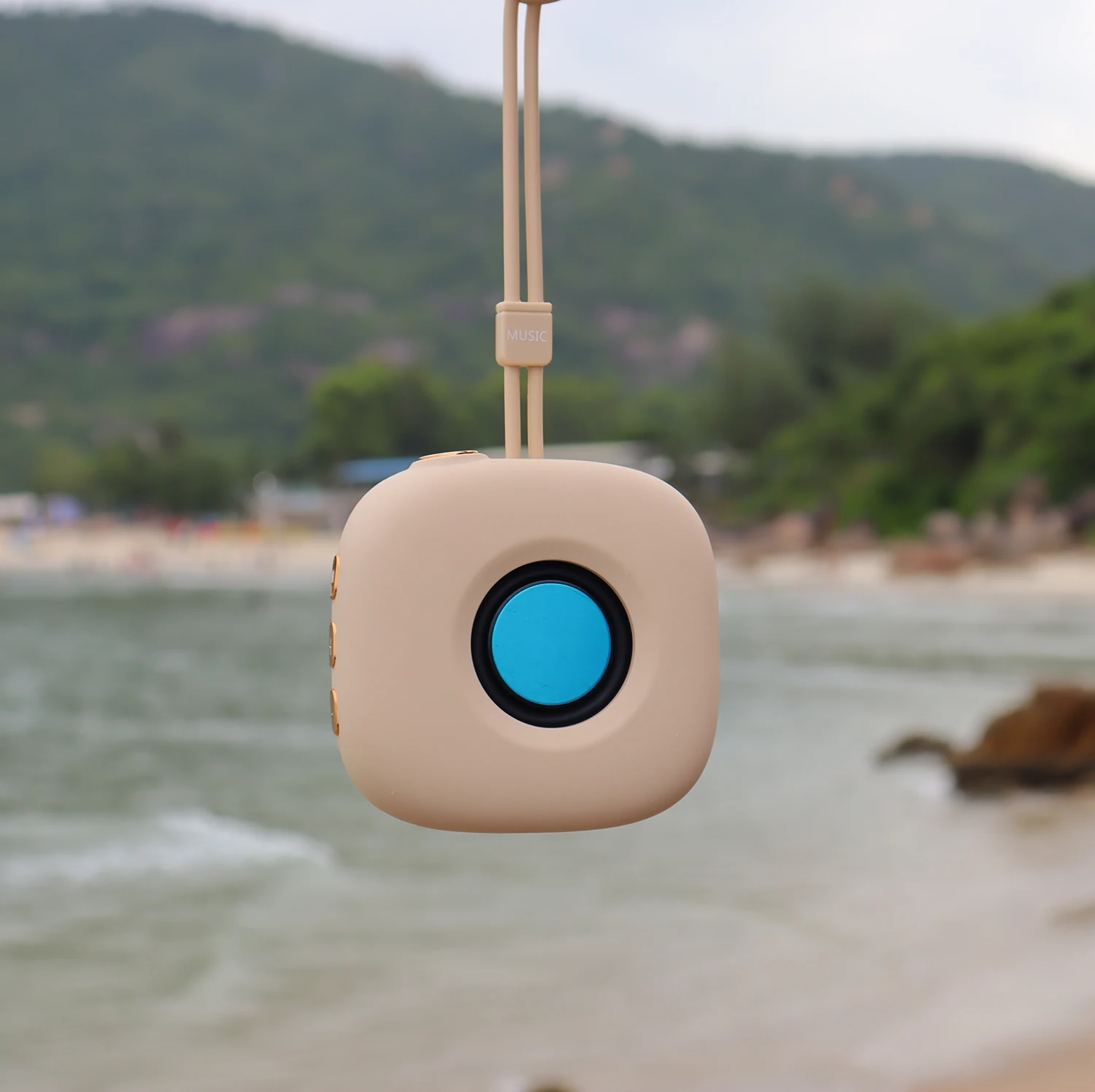 Promotional Gift Portable Mini Colorful RGB Wireless Bt Speaker With FM Radio