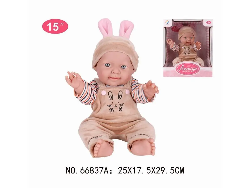 Factory Direct Sale High Quality Simulation Cute Silicone Reborn Toddler Doll Newborn Baby For Children Toy Gift