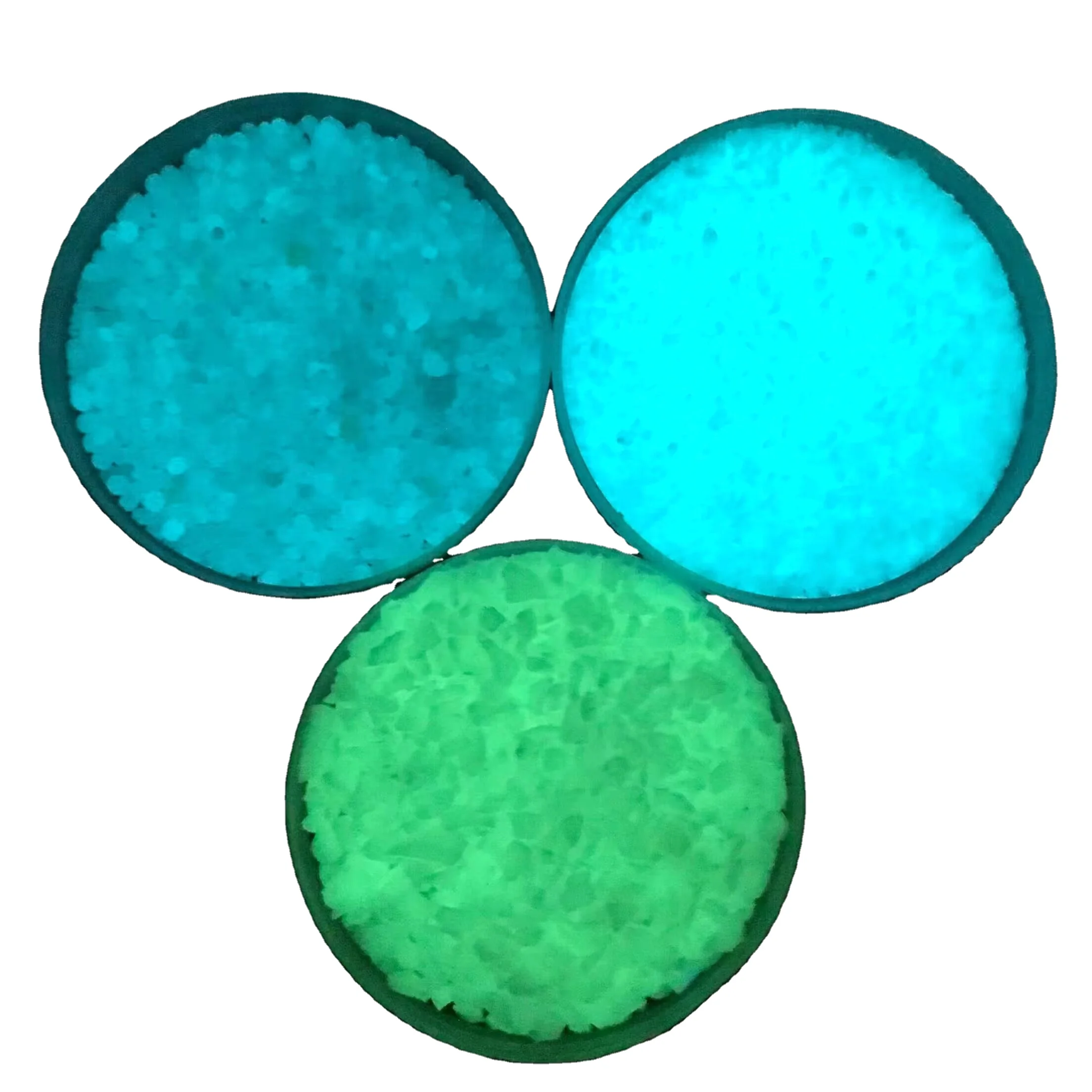 Glowing Stone Cheap Paving Gravels Stone Sky-Blue Luminous Rock for Landscaping Decor Factory Supply