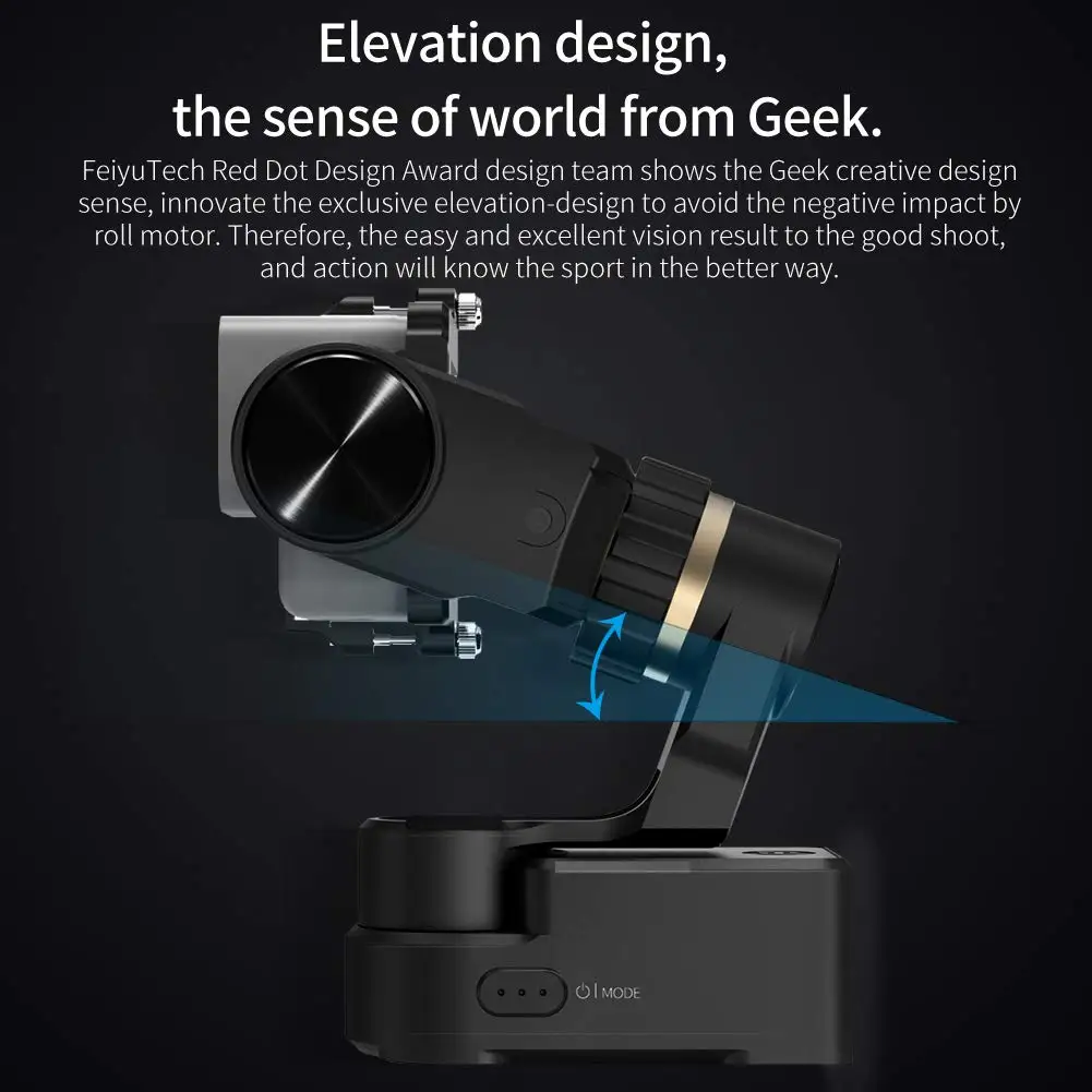 High Quality 2020 Feiyu Wg2x Waterproof Gimbal For Sport Cam Action