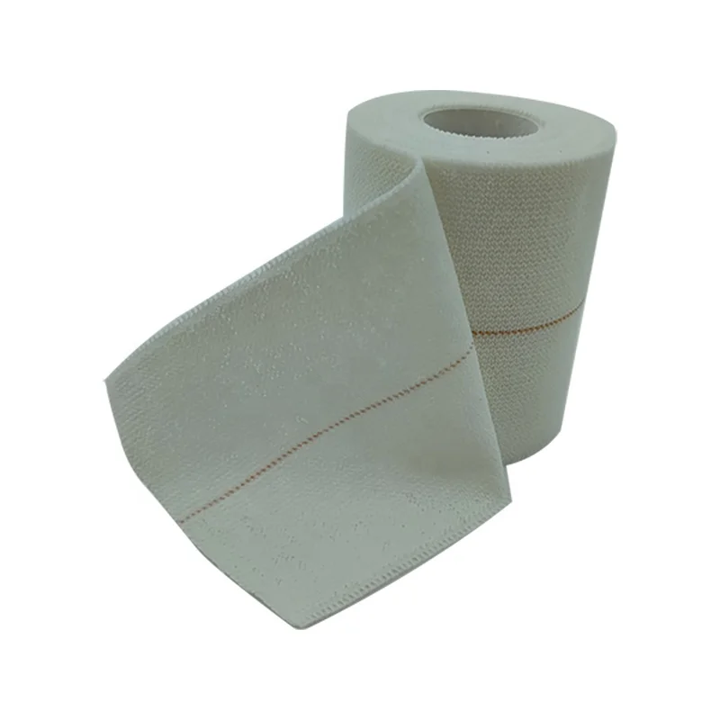 Elastic adhesive bandage EAB tape for medical with yellow line
