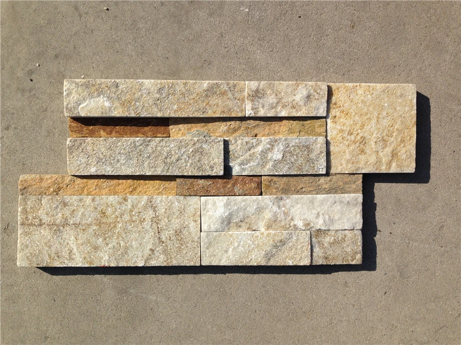 Китайский производитель природный кварцит культивированный камень кварцевый облицовка стен