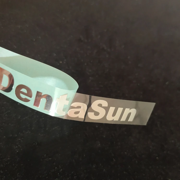 Adhesive Metal Nickel Decals For Antique Furniture electroforming label