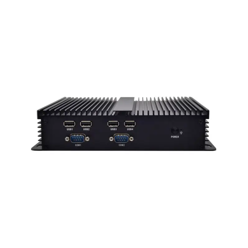 Portable Computer Dual Lan Display Fanless Mini PC Core i3 i5 i7 6 RS232 RS422 RS485 Mini Industrial Computer