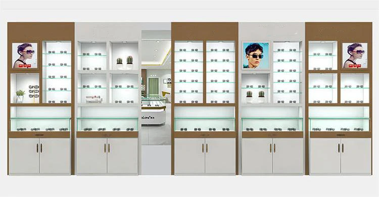 Optical Shop Equipment Watches Eyewear Display Glasses Optical Shop Design Eyeglass Sunglasses Display Cabinet