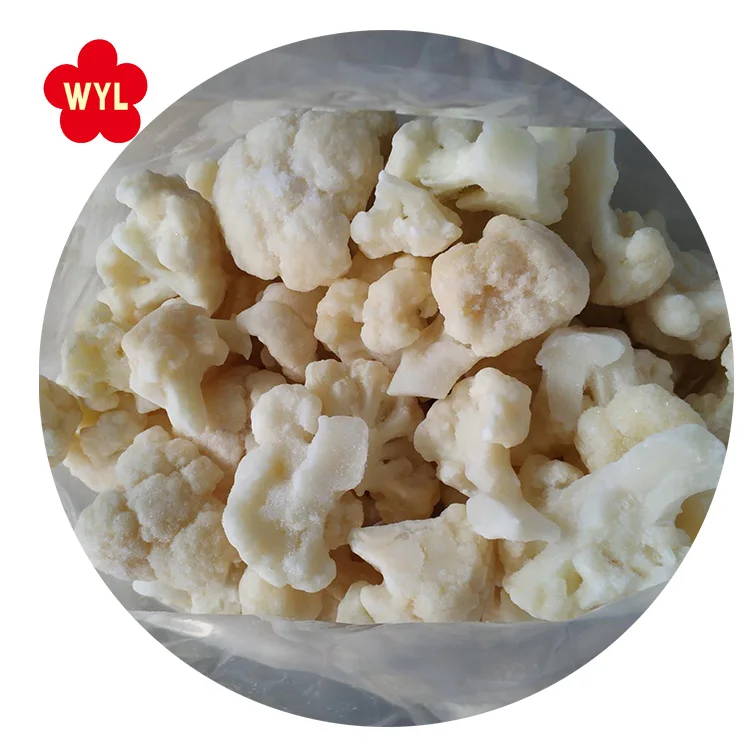 Frozen cauliflower IQF cauliflower rice frozen vegetables
