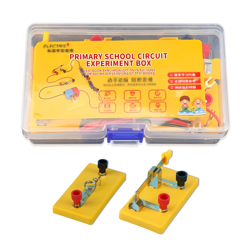 Оптовая продажа, набор электромагнитных экспериментов начальной школы на заказ, легкие физические эксперименты, физические наборы