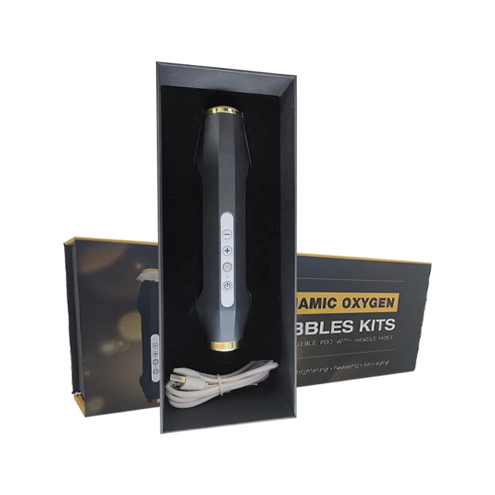 New Design Hydra Dermabrasion Facial Oxygen Exfoliate Co2 Bubble Oxygenation Pods Rechargeable Skin Tightening Facial Machine