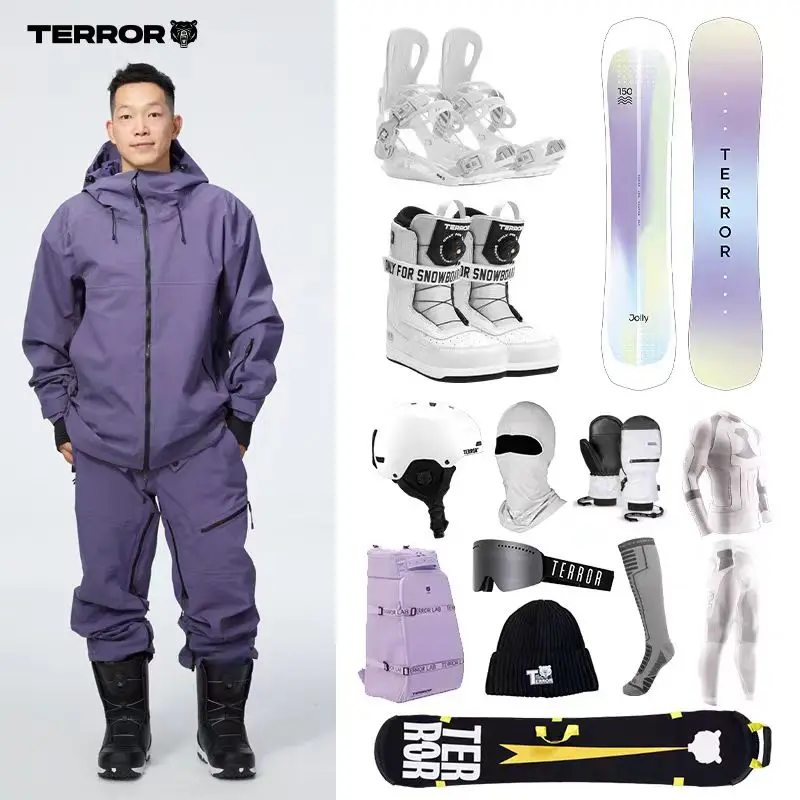 Clothing Manufacturers Women Ski Wear Snowboard One Piece Suit Windproof Waterproof  Snow Jumpsuit For Low Moq