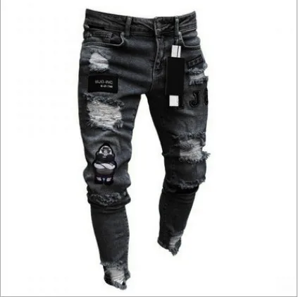 
Hot seller wholesale jeans High quality man jeans branded ripped mens jeans man denim 