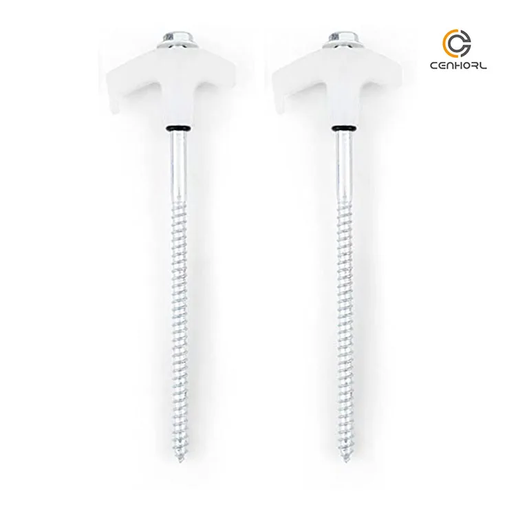 Glow in the Dark Tent Pegs,Heavy Duty Stainless Steel Tent Stake Ground Nails Screw Nail Stakes Camping Accessories Outdoor