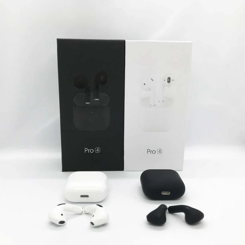 Air Pro 4  Colorful Wireless TWS Stereo Earphones Headset Headphone Earbuds for iPhone Huawei Samsung i12 i500