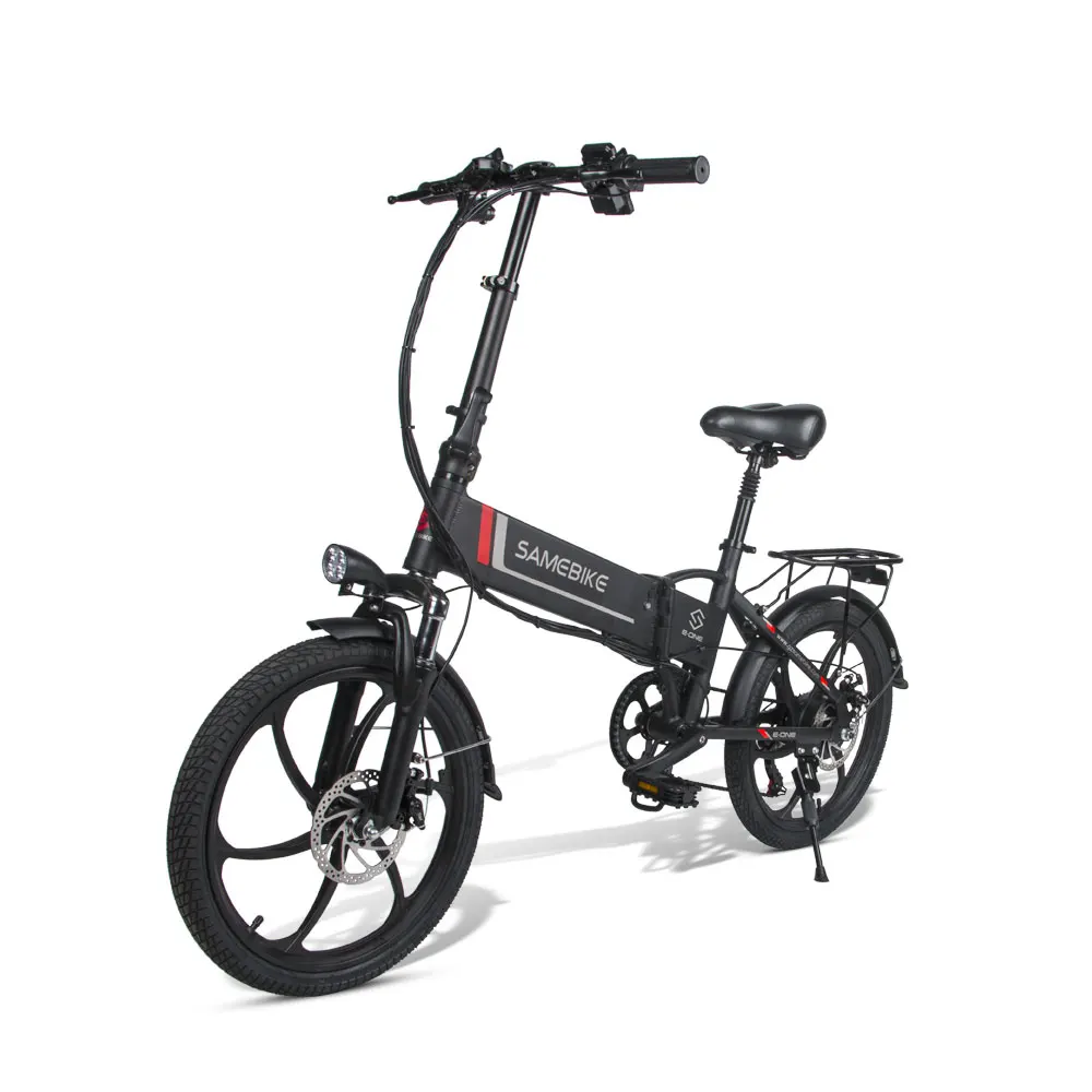  Европейские фондовые Samebike 20LVXD30 48V 10.4AH 350W 25 km/h Электрический велосипед складной электрический для е-байка срок производства тиража: 30-40 км пройденное расстояние в милях со штепсельной вилкой европейского