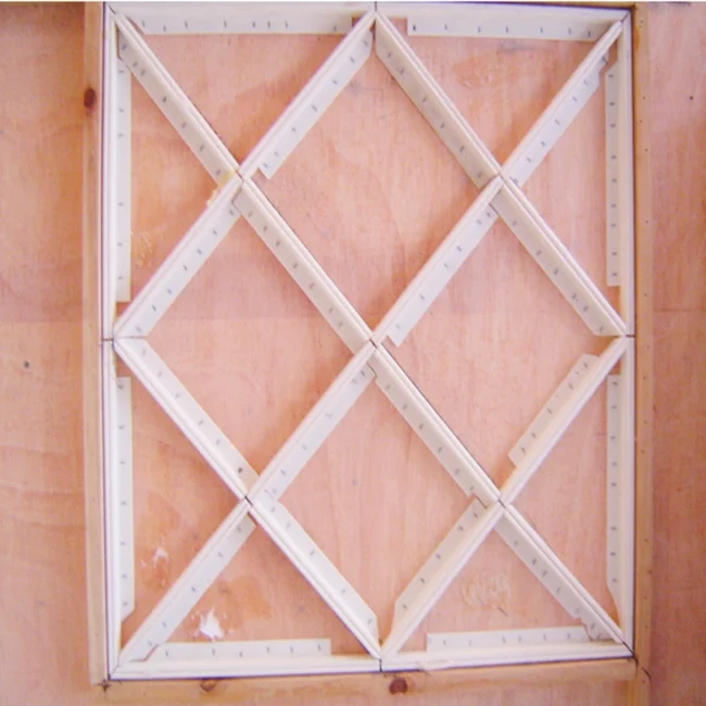 Soundproof mounting system straight side walling profile acoustic stretch wall fabric gripper pvc fabric track for cinema